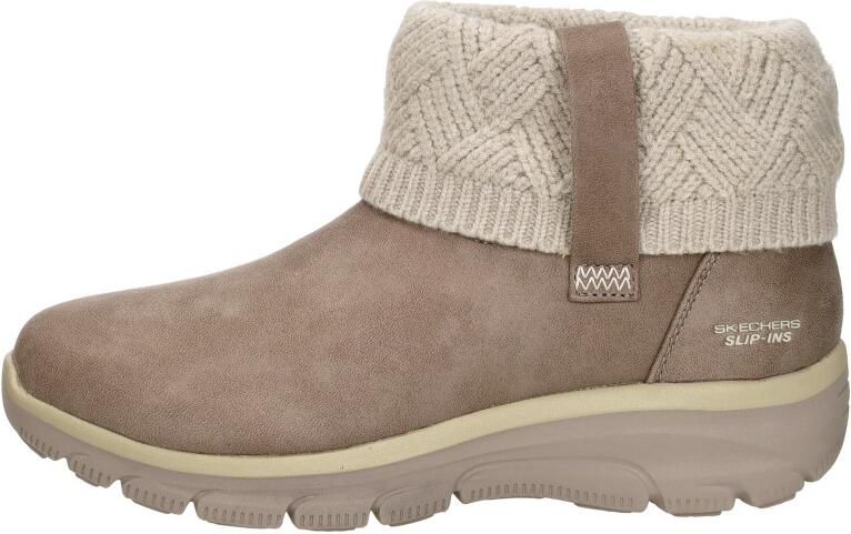 Skechers EASY GOING COZY WEATHER 4 Dames Instappers Taupe - Foto 2