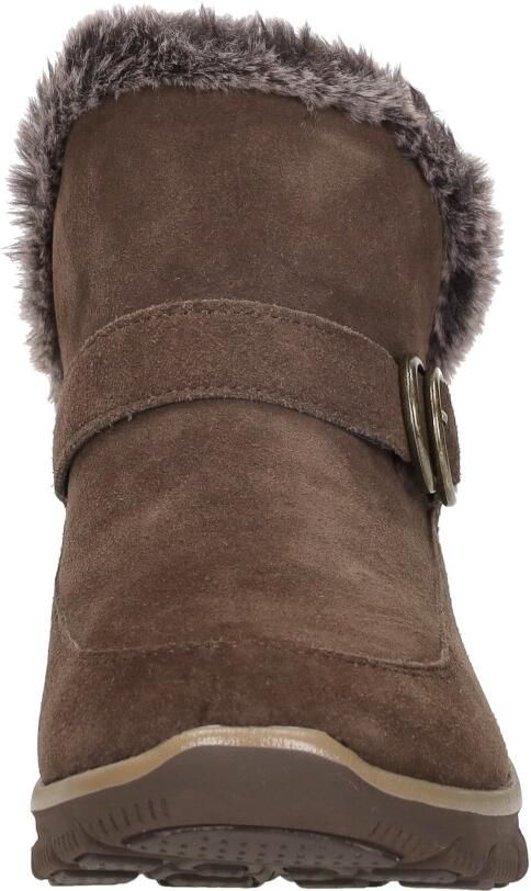 Skechers EASY GOING GENTLE WINTER Dames Instappers Chocolate - Foto 3