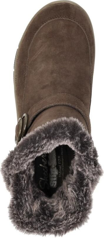 Skechers EASY GOING GENTLE WINTER Dames Instappers Chocolate - Foto 10