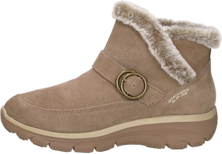 Skechers EASY GOING GENTLE WINTER Dames Instappers Beige - Foto 2