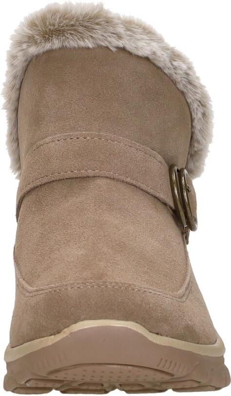 Skechers EASY GOING GENTLE WINTER Dames Instappers Beige - Foto 6