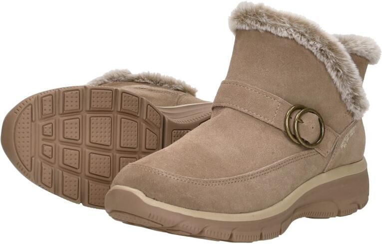 Skechers EASY GOING GENTLE WINTER Dames Instappers Beige - Foto 7