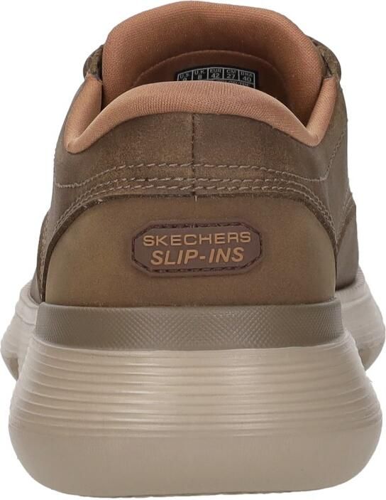 Skechers Slip-Ins: Garza Duran Veterschoenen Laag Middelbruin - Foto 4