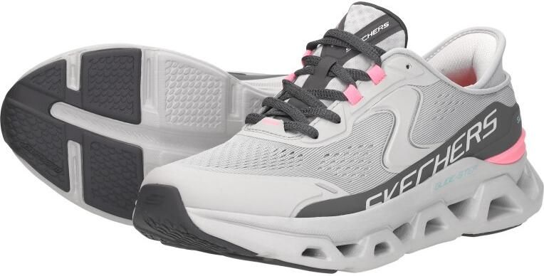 Skechers Hands Free Slip-In Glide-Step dames sneaker Wit multi - Foto 7