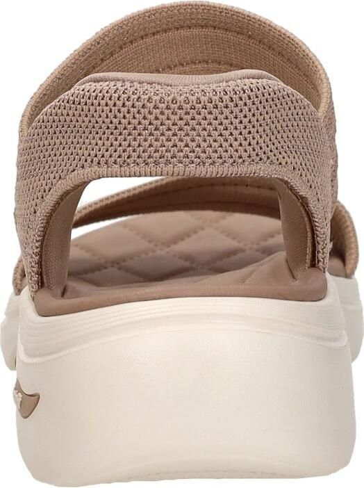 Skechers GO WALK ARCH FIT 2.0 SANDAL Dames Slippers Tan - Foto 4