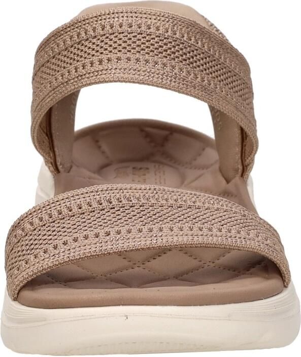 Skechers GO WALK ARCH FIT 2.0 SANDAL Dames Slippers Tan - Foto 3