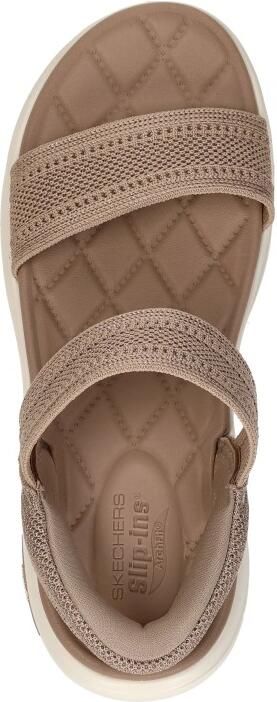 Skechers GO WALK ARCH FIT 2.0 SANDAL Dames Slippers Tan - Foto 7