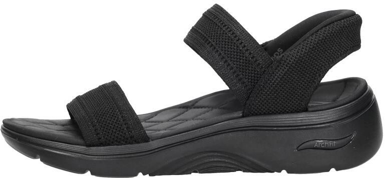 Skechers Slip-Ins: Go walk Arch Fit 2.0 Sandalen Plat Zwart - Foto 3