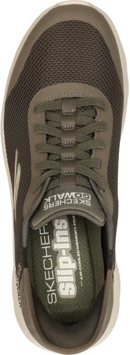 Skechers Hands Free Slip-ins Go Walk Flex Instappers Heren Bruin - Foto 10