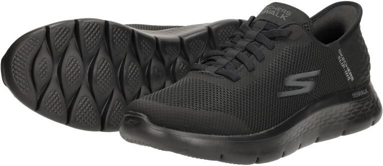 Skechers Slip-ins Go Walk Flex Hands Up Heren Instappers Zwart - Foto 14