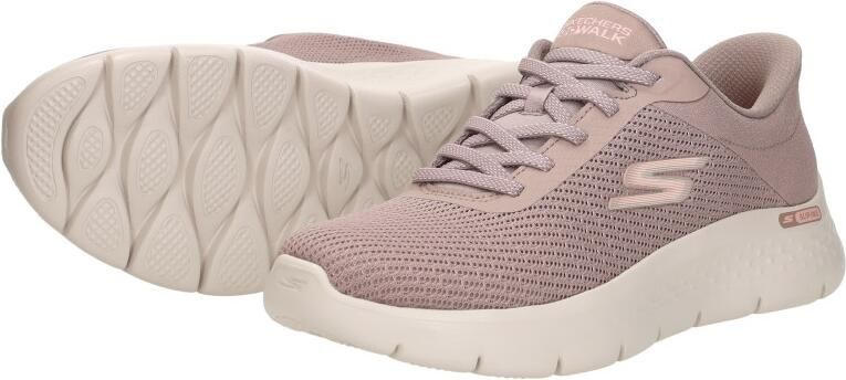 Skechers Slip-Ins: Go Walk Flex Sneakers Laag Beige - Foto 6