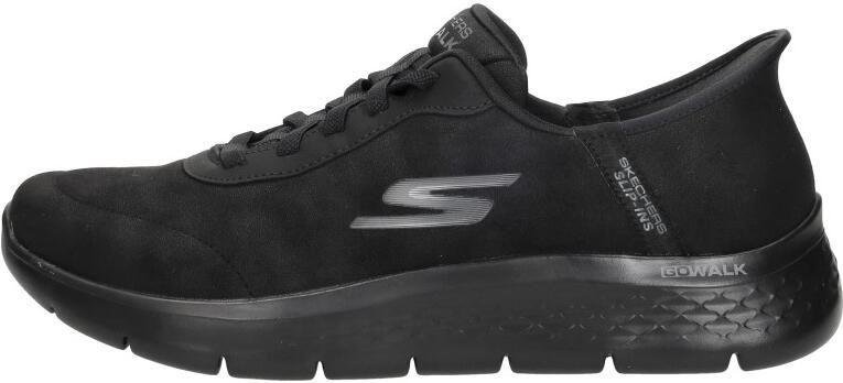 Skechers Slip-Ins: GO Walk Flex Smooth Motion 216326-BBK Mannen Zwart Sneakers - Foto 19