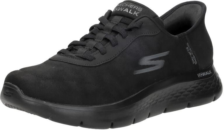 Skechers Slip-Ins: Go Walk Flex Hands Up- Zwart Heren Sneaker Smooth Motion - Foto 7