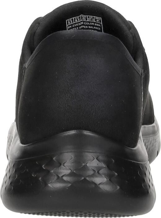 Skechers Slip-Ins: Go Walk Flex Hands Up- Zwart Heren Sneaker Smooth Motion - Foto 9