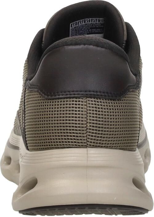 Skechers Go Walk Glide-Step 2.0 Zac Heren Instappers Bruin - Foto 7