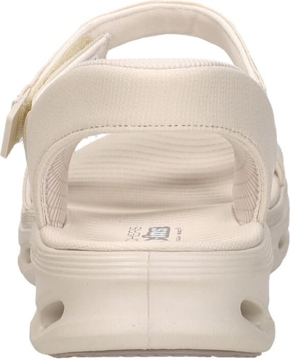 Skechers GO WALK GLIDE-STEP 2.0 SANDAL Dames Slippers Naturel - Foto 4