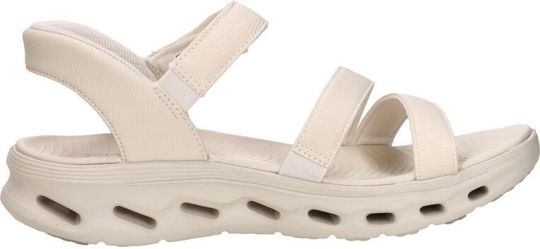 Skechers GO WALK GLIDE-STEP 2.0 SANDAL Dames Slippers Naturel - Foto 6