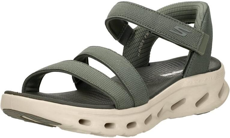 Skechers GO WALK GLIDE-STEP 2.0 SANDAL Dames Slippers Olijf - Foto 9