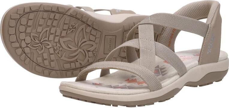 Skechers Sandalen REGGAE SLIM-STRETCH FLEX flats trekking sandaal met slip-ins functie - Foto 13