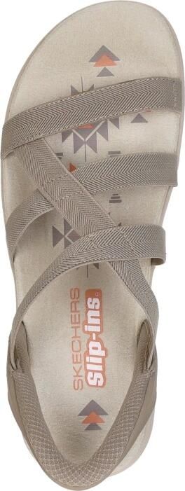 Skechers Sandalen REGGAE SLIM-STRETCH FLEX flats trekking sandaal met slip-ins functie - Foto 14