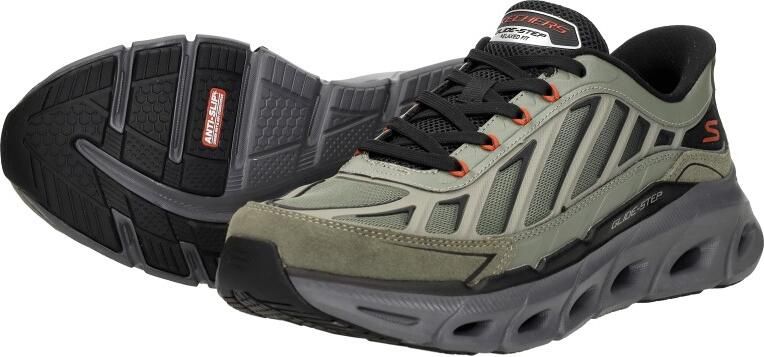 Skechers Slip-Ins Relaxed-Fit Glide Step Sneakers Heren Groen - Foto 7