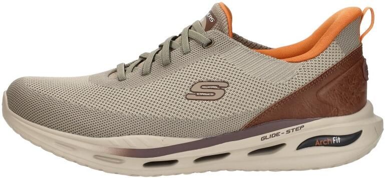 Skechers ARCH FIT ORVAN KINCADE Heren Instappers Taupe - Foto 2