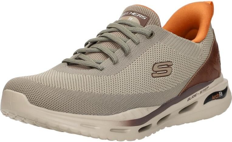 Skechers ARCH FIT ORVAN KINCADE Heren Instappers Taupe - Foto 5