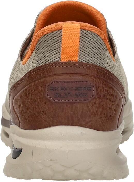 Skechers ARCH FIT ORVAN KINCADE Heren Instappers Taupe - Foto 4