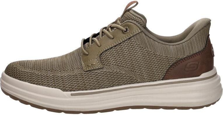 Skechers Slip-Ins: Relaxed Fit Veterschoenen Laag Taupe - Foto 4