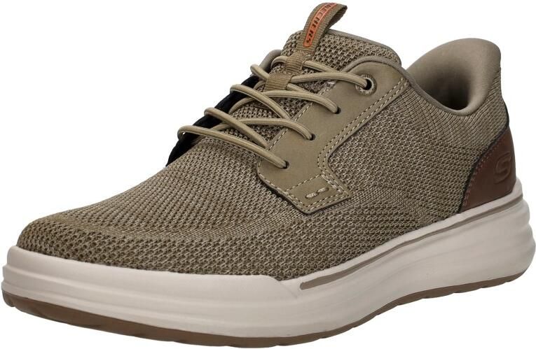 Skechers Slip-Ins: Relaxed Fit Veterschoenen Laag Taupe - Foto 6