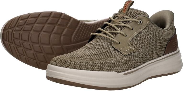 Skechers Slip-Ins: Relaxed Fit Veterschoenen Laag Taupe - Foto 8