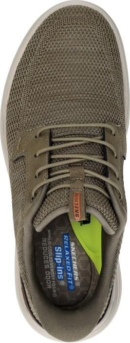 Skechers Slip-Ins: Relaxed Fit Veterschoenen Laag Taupe - Foto 9