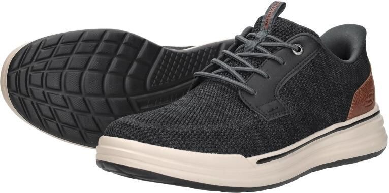 Skechers Slip-Ins: Relaxed Fit Veterschoenen Laag Zwart - Foto 8