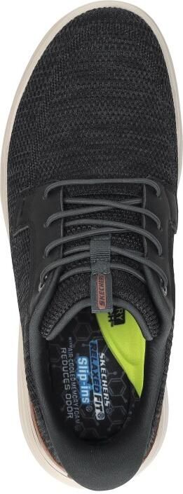 Skechers Slip-Ins: Relaxed Fit Veterschoenen Laag Zwart - Foto 9