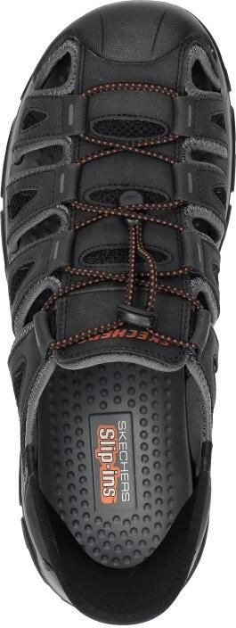 Skechers TRESMEN NORVICK Heren Sandalen Zwart - Foto 8