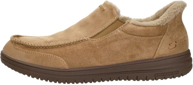 Skechers Slip-Ins Murette Scofield Heren Pantoffel 205606 TAN Lichtbruin - Foto 7