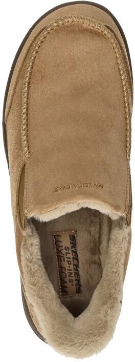 Skechers Slip-Ins Murette Scofield Heren Pantoffel 205606 TAN Lichtbruin - Foto 11