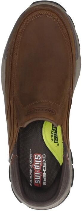 Skechers Slip-ins RF Respected Elgin Heren slip-ins leren slip-on bruin 204810 CDB - Foto 18