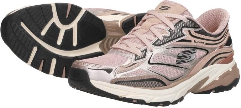 Skechers Slip-on sneakers STAMINA SPORT Retro sneaker veterschoen met metallic accenten - Foto 6