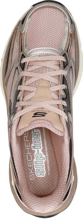Skechers Slip-on sneakers STAMINA SPORT Retro sneaker veterschoen met metallic accenten - Foto 7