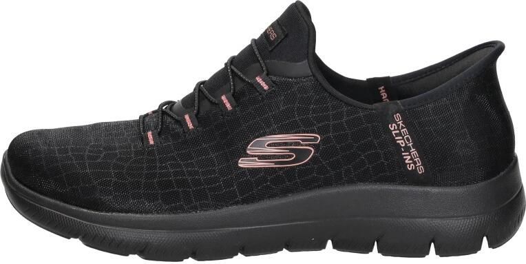 Skechers Slip-on sneakers SUMMITS-CLASSY NIGHT Slippers vrijetijdsschoen met comfortabele hielkussenfunctie - Foto 6