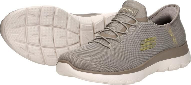 Skechers Slip-on sneakers SUMMITS-CLASSY NIGHT Slippers vrijetijdsschoen met comfortabele hielkussenfunctie - Foto 6