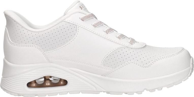 Skechers Instapper Hands-Free Slip-Ins Uno Banksia Luxe 177118 WHT White - Foto 7