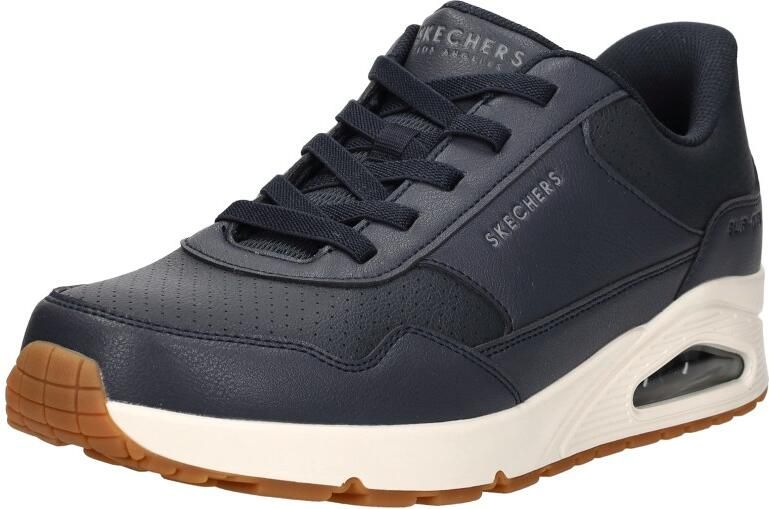 Skechers UNO-BANKSIA LUXE Heren Instappers Donkerblauw - Foto 3