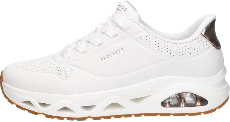 Skechers Uno Glide Step Glide On Air Sneakers Dames Wit - Foto 2