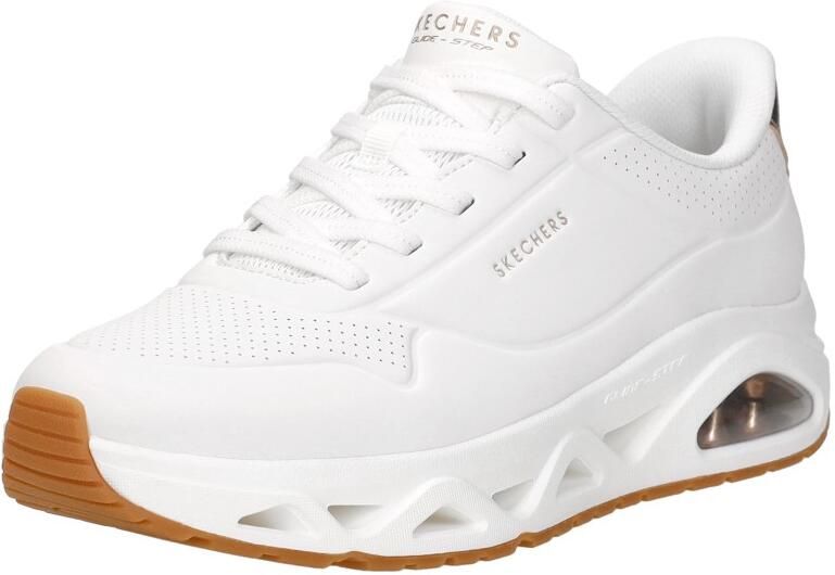 Skechers Uno Glide Step Glide On Air Sneakers Dames Wit - Foto 3