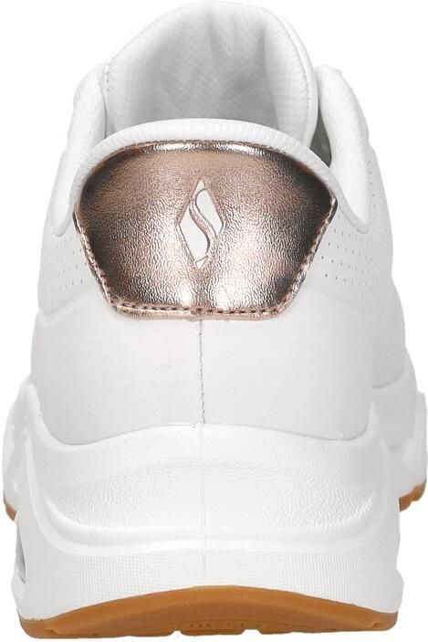 Skechers Uno Glide Step Glide On Air Sneakers Dames Wit - Foto 5