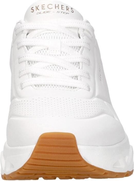 Skechers Uno Glide Step Glide On Air Sneakers Dames Wit - Foto 4