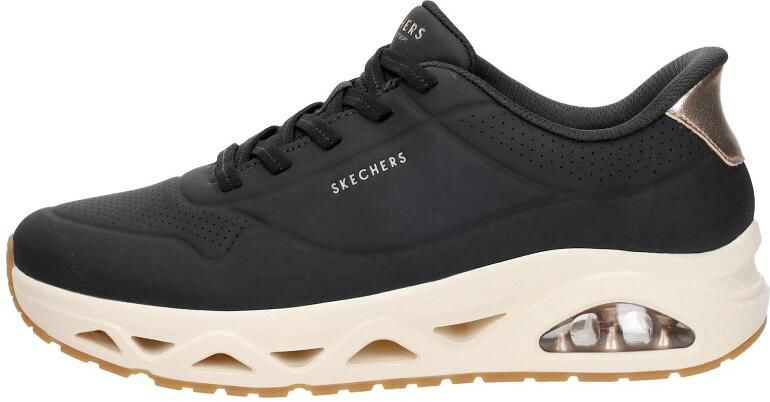 Skechers Slip-Ins: Uno Glide Step Glide On Air Sneakers Laag Zwart - Foto 2