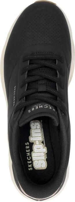 Skechers Slip-Ins: Uno Glide Step Glide On Air Sneakers Laag Zwart - Foto 8